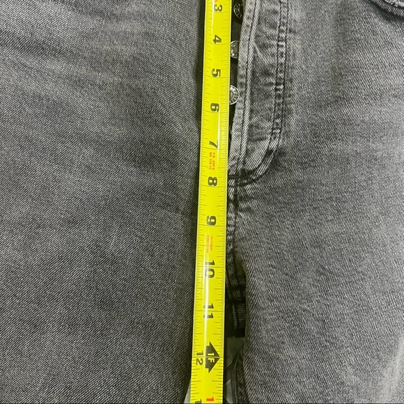 AGOLDE Nico High Rise Button Fly Slim Jean In Virtue Sz 26 Classic City Casual - Picture 6 of 12